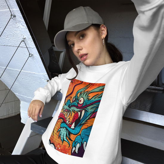 Dragon-Graffiti-Print-unisex-t-shirts-sweatshirts-pants-accessories-by-SnapNote-Swiss-designed-Streetwear