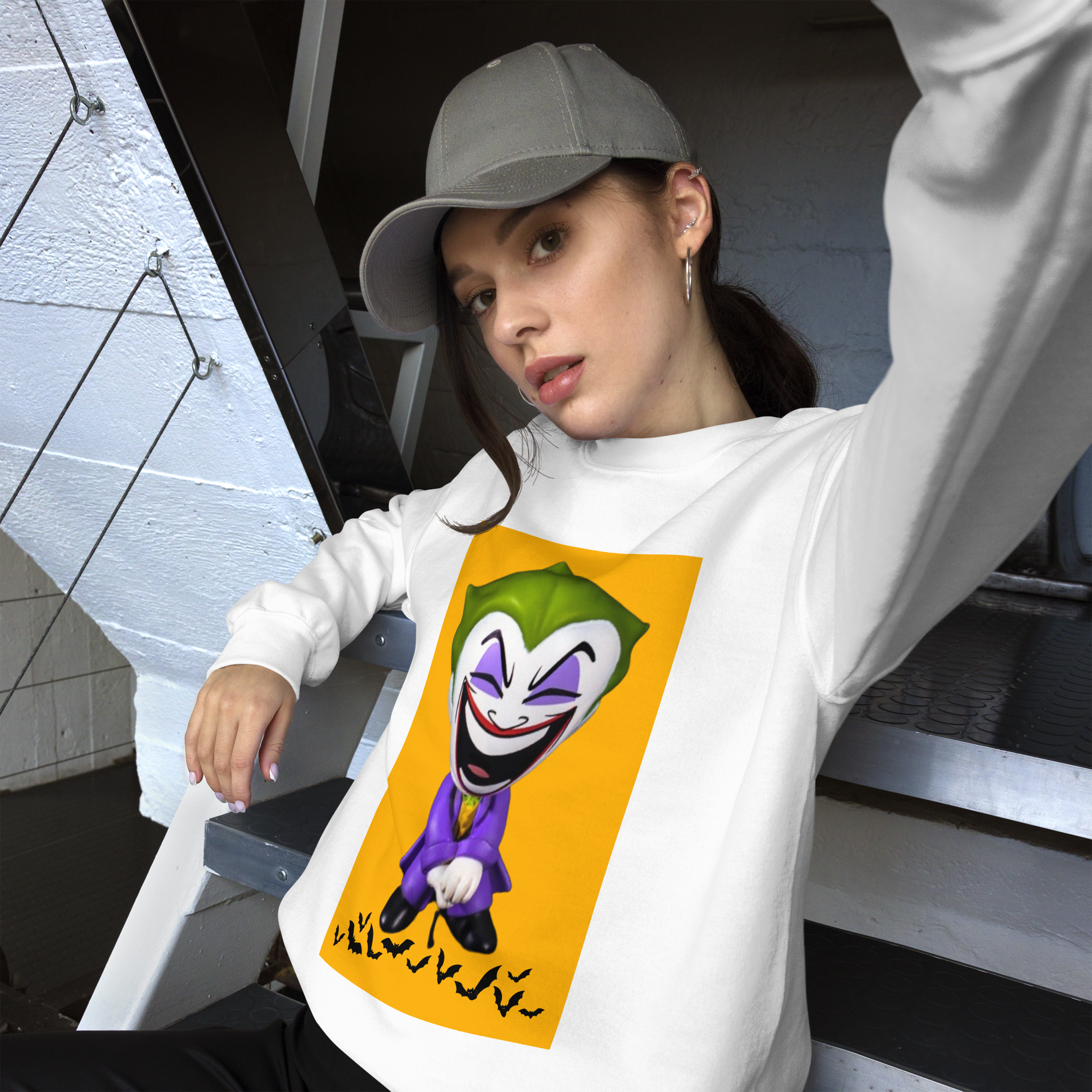 Joker-Madness-Print-unisex-t-shirts-sweatshirts-pants-accessories-by-SnapNote-Swiss-designed-Streetwear