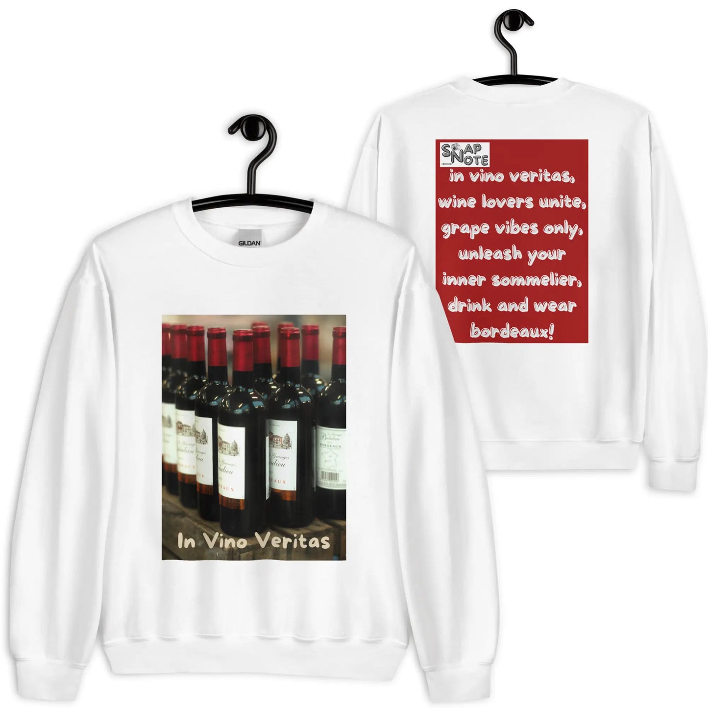 Sweatshirt Jersey Jumper Pullover Sweater Men Women Teenagers Unisex - bordeaux wine bottles maroon pattern - White - 59.90 - SnapNote streetwear